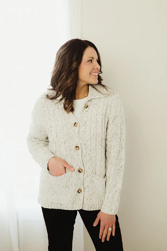 Cozy Pocket Drape Cardigan