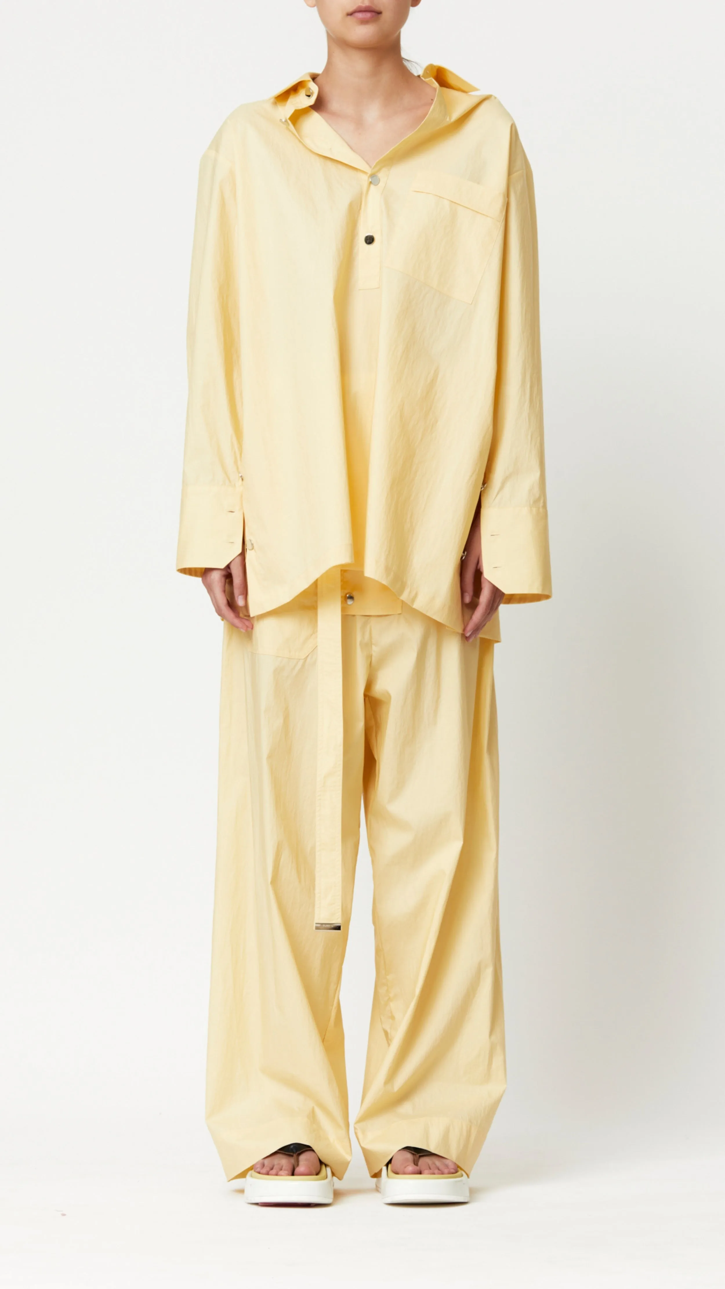 Eggnog Cotton Shirt