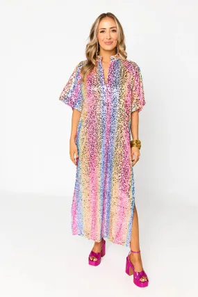 Leighton Sequin Midi Dress