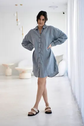 Linen Shift Dress