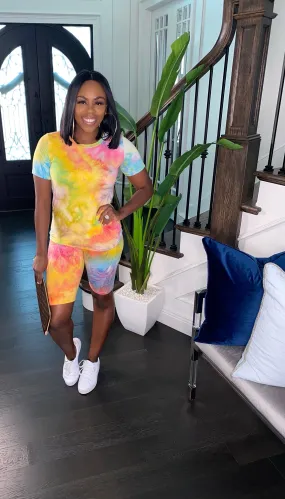 Tie Dye Cotton Candy Set